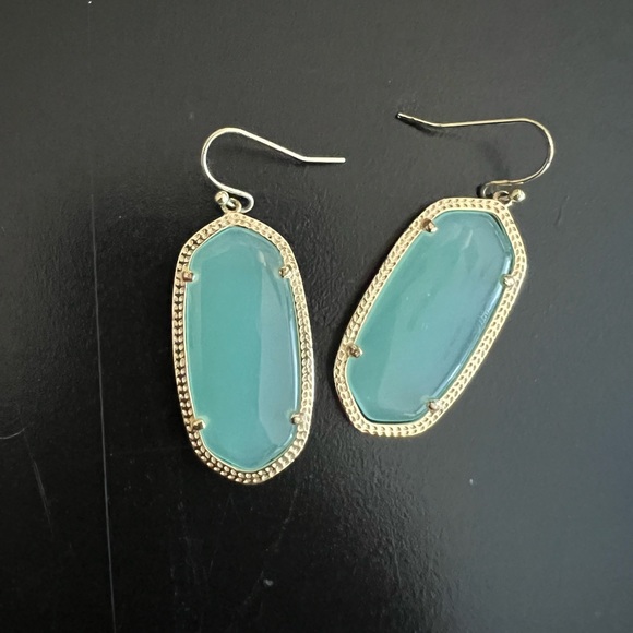 Aquamarine Kendra Scott earrings - Picture 1 of 1